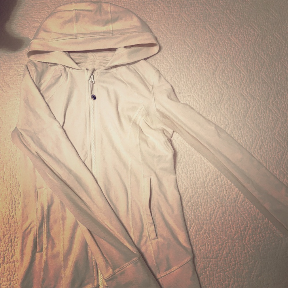 White Lululemon Athletica Jacket